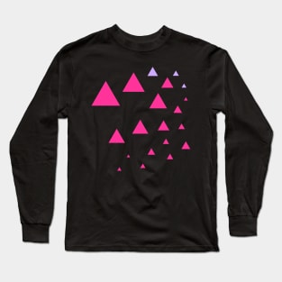 Triangle Minimal Graphic Long Sleeve T-Shirt